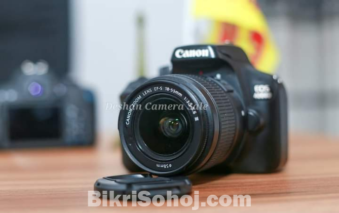 Canon EOS 4000 D fresh condition